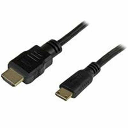 DYNAMICFUNCTION 6 ft. High Speed HDMI to HDMI Mini Male to Male Ethernet Cable DY3327107